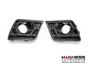 Chevrolet Camaro Carbon Fiber Air Duct Bezels - Type Z-28 - Pair Chevrolet Camaro Carbon Fiber Air Duct Bezels - Type Z-28 - Pair